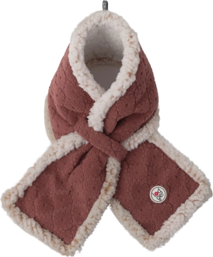 LODGER flis šal Folklore Fleece Rosewood