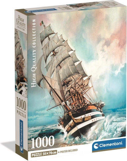 Clementoni puzzle 1000 kosov Amerigo Vespucci