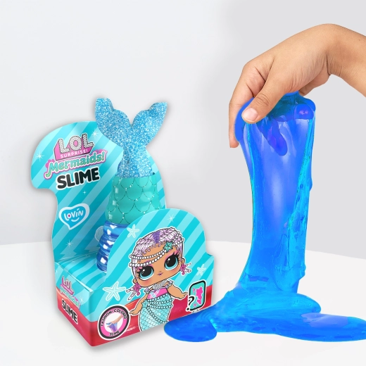 L.O.L. Surprise! bleščeča sluz morska deklica modra 250 ml