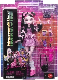 Monster High lutka Draculaura z dodatki in hišnim ljubljenčkom
