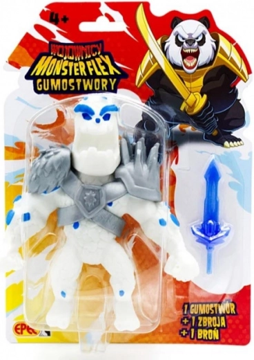 Figurica Gumozveri Bojevniki: Gospodar Ledu s svetlečim ledenim mečem