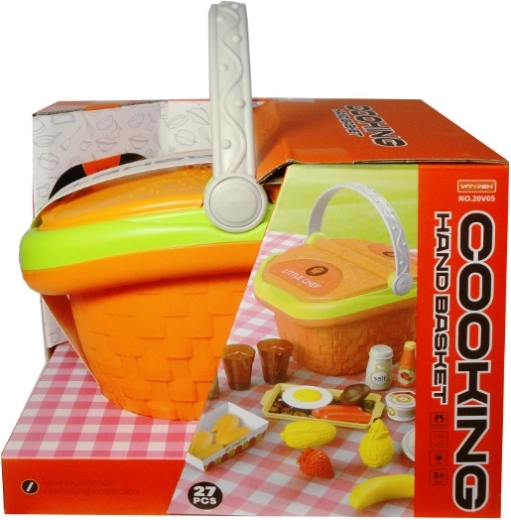 Piknik koš s pripomočki za otroke