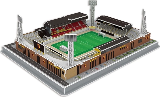 3D sestavljanka stadion Vicarage Road Watford