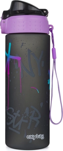Steklenička za pitje OXY Click 600 ml graffiti girl
