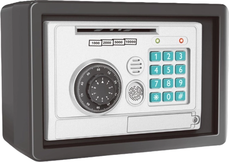 Children's piggy bank safe with fingerprint opening - 1 piece