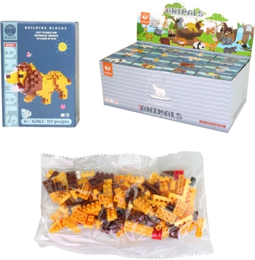 Animal Building Set, 16 Pieces - 1 Piece