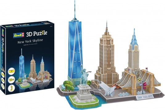 revell 3d puzzle new york skyline