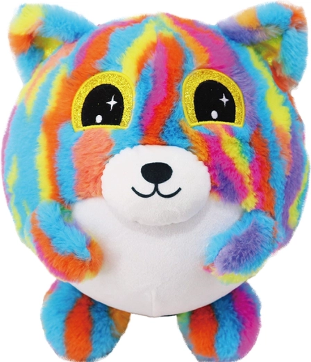 Inflatable Plush Buddy – Rainbow Bear 23 cm