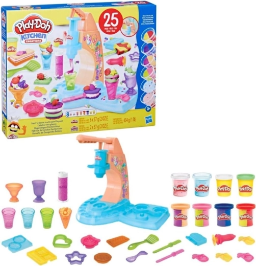 Ustvarjalni komplet Play-Doh sladoledarna
