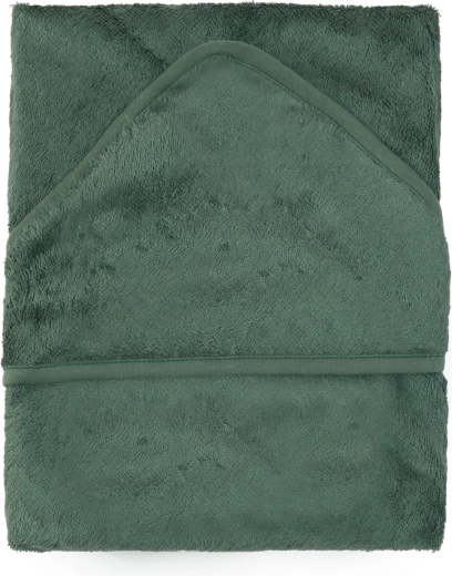 Timboo brisača s kapuco XXL 95 × 95 cm aspen green