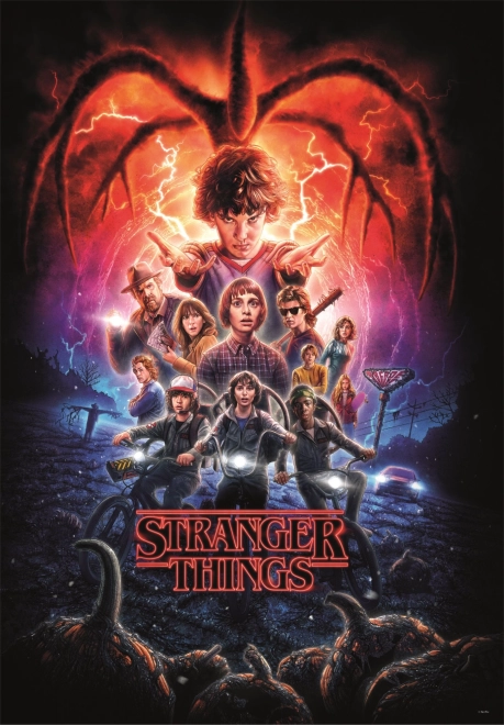 Sestavljanka Netflix: Stranger Things 2. sezona 1000 kosov