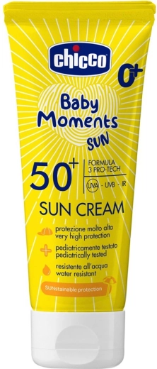 Chicco otroška krema za sončenje SPF 50+ 75 ml od rojstva