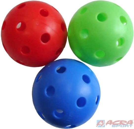 ACRA florbal žogica 7 cm, različne barve - 1 kos