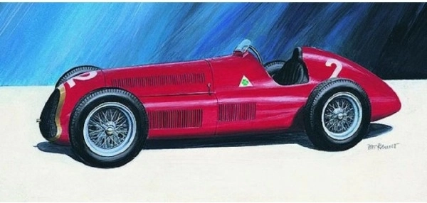 Model avtomobila Alfa Romeo Alfetta 1950