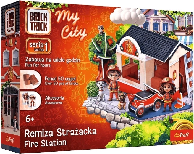 Brick Trick My City gasilski dom