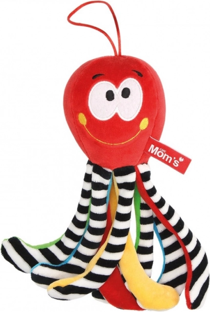 Rdeča hobotnica ropotuljica Mamine skrbi