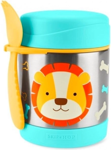 Skip Hop Zoo nerjaveča termo posoda za otroke s krokodilom