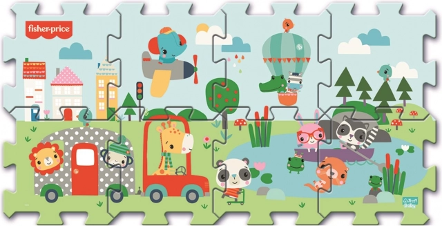 Pene puzzle z nasmeškom FISHER-PRICE