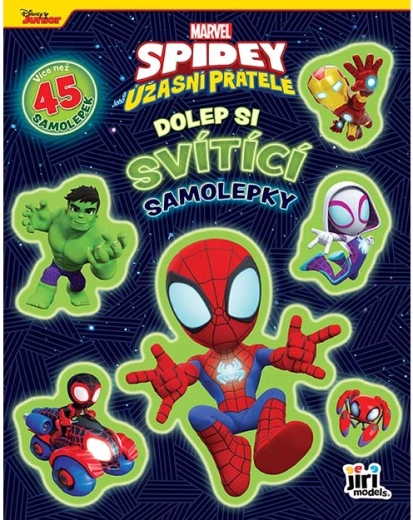 Spidey – dopolni s svetlečimi nalepkami