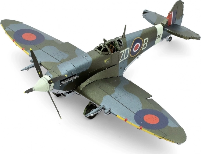 Kovinske 3D sestavljanke letalo SUPERMARINE SPITFIRE – model METAL EARTH