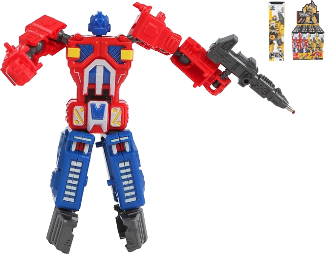 Robotsko kulinčnik 14 cm – zabavno kroglično pero s premičnimi rokami