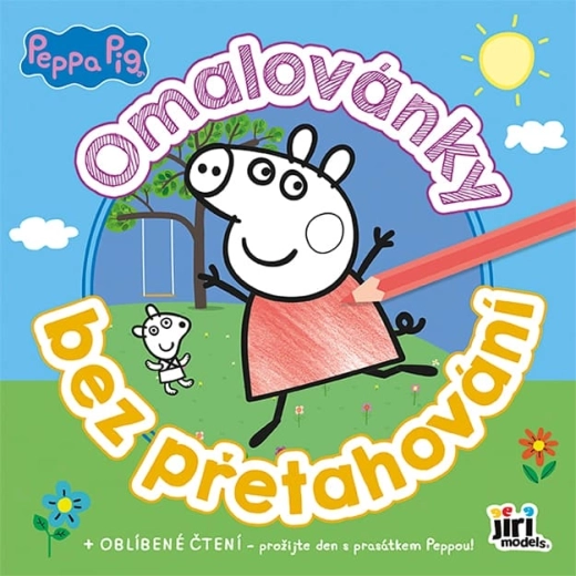 Pobarvanka brez čezrobljenja Pujsa Pepa