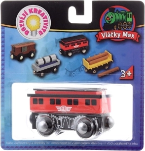 Max rdeč potniški vagonček
