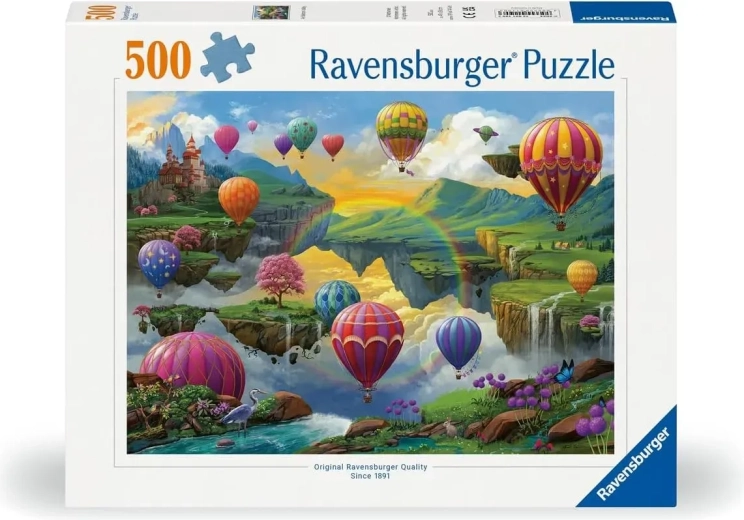 Ravensburger sestavljanka Dolina toplozračnih balonov 500 kosov