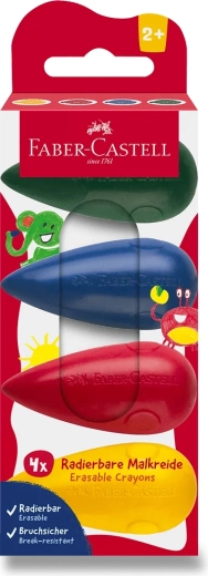 Voščenke za dlan FABER-CASTELL, 4 kos