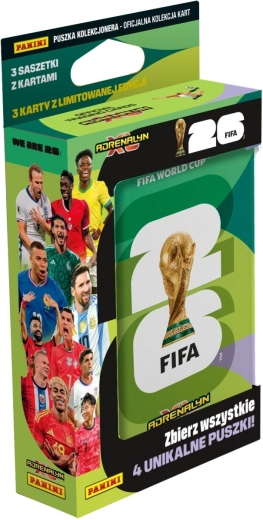 Zbirateljske kartice PANINI FIFA World Cup 2026 – mini pločevinka