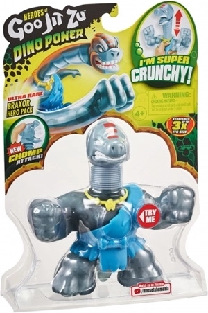 Heroes of Goo Jit Zu Dino Power figura Braxor super crunchy