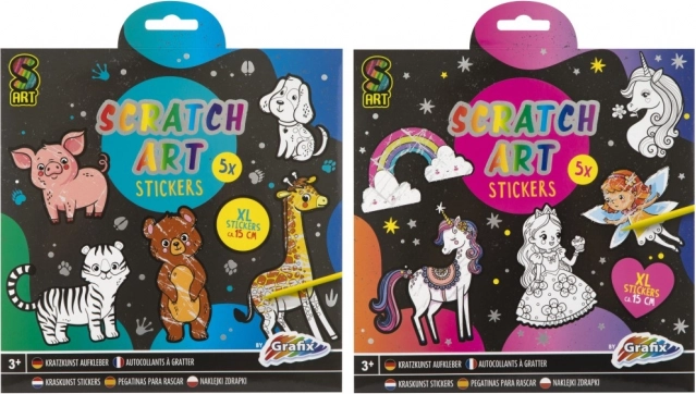 MOXY praskalne nalepke Mavrični svet