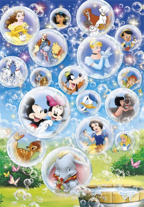 CLEMENTONI Puzzle Svet Disney 104 kosov