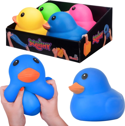 Simba modra stiskajoča račka Squishy 17 cm