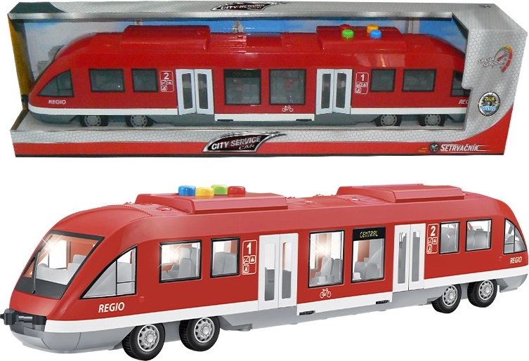 Interaktivni vlak z zvočnimi in svetlobnimi učinki