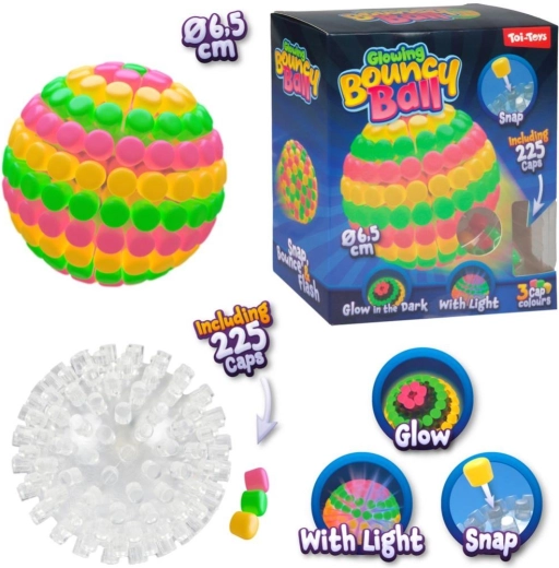 Kreativni set – svetleča žogica na baterije