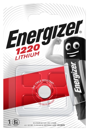 Litijeva gumbna baterija Energizer CR1220 3 V