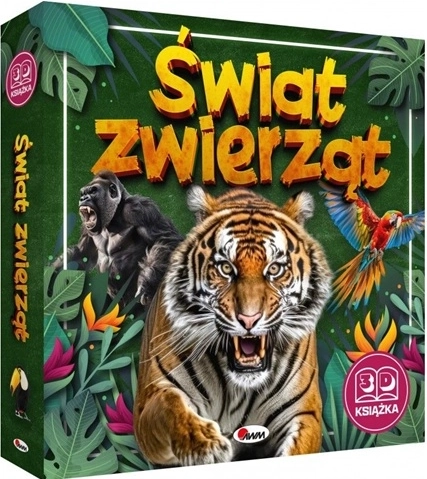 Otroška 3D-knjiga Świat zwierząt