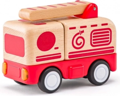 Gasilsko vozilo z osvetlitvijo in signalom