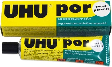 UHU Por lepilo za penaste materiale in polistiren 50 ml - 1 kos