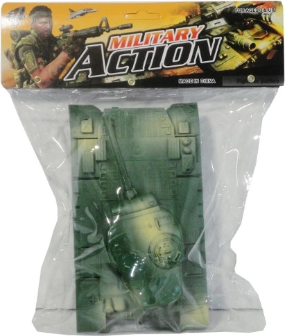 Vojaški tank – zelena igrača za otroke od 3 let