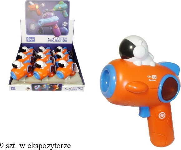 Otroška projektorska pištola s svetlobo in zvokom