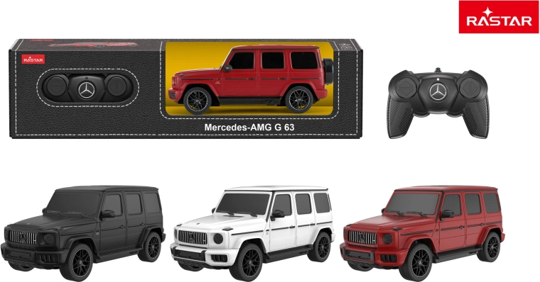 Rastar RC avto Mercedes AMG G63 1:24 črn - 1 kos