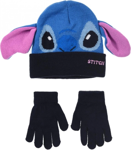 Otroška kapa in rokavice Lilo in Stitch