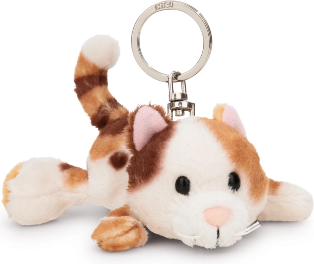 NICI obesek za ključe ležeča tribarvna mačka Calico 10 cm