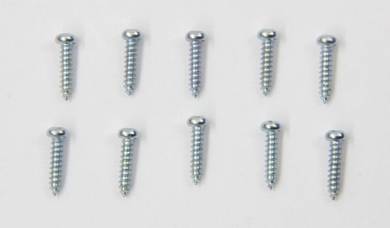 Samorezni vijaki za pločevino M2,9 × 13 mm, 10 kosov JAMARA