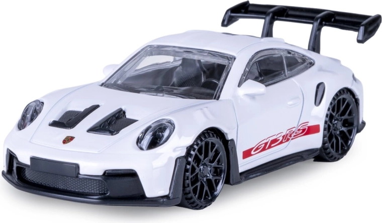 Kovinski model Porsche 911 GT3 RS v merilu 1:43, bel