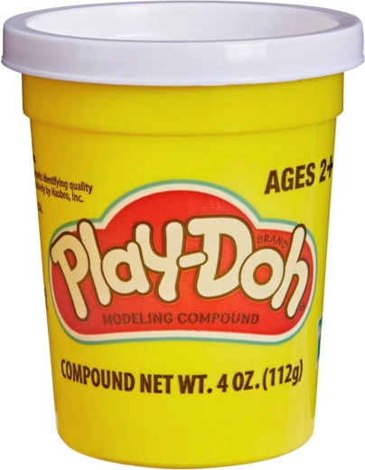 Play-Doh modelirna bela 112 g v lončku - 1 kos