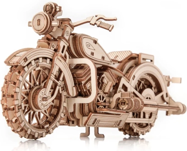 Little Story 3D lesena sestavljanka motocikel Comanche