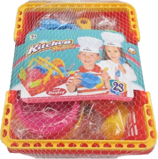 Otroški kuhinjski košarica za kuhanje, komplet 23 kosov